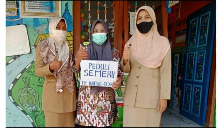 Penggalangan dana korban bencana alam Gunung Semeru